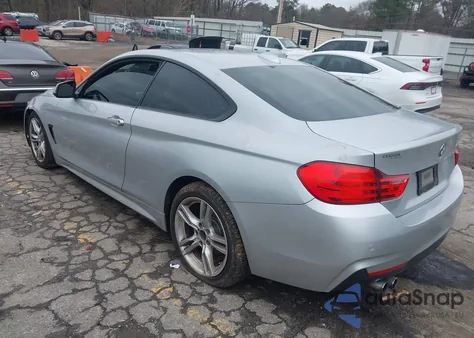 2015 BMW 428I from USA, damaged, VIN WBA3N3C54FK232280